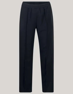 Basic Wide Leg Broek Zwart