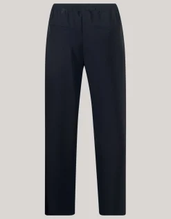 Basic Wide Leg Broek Zwart