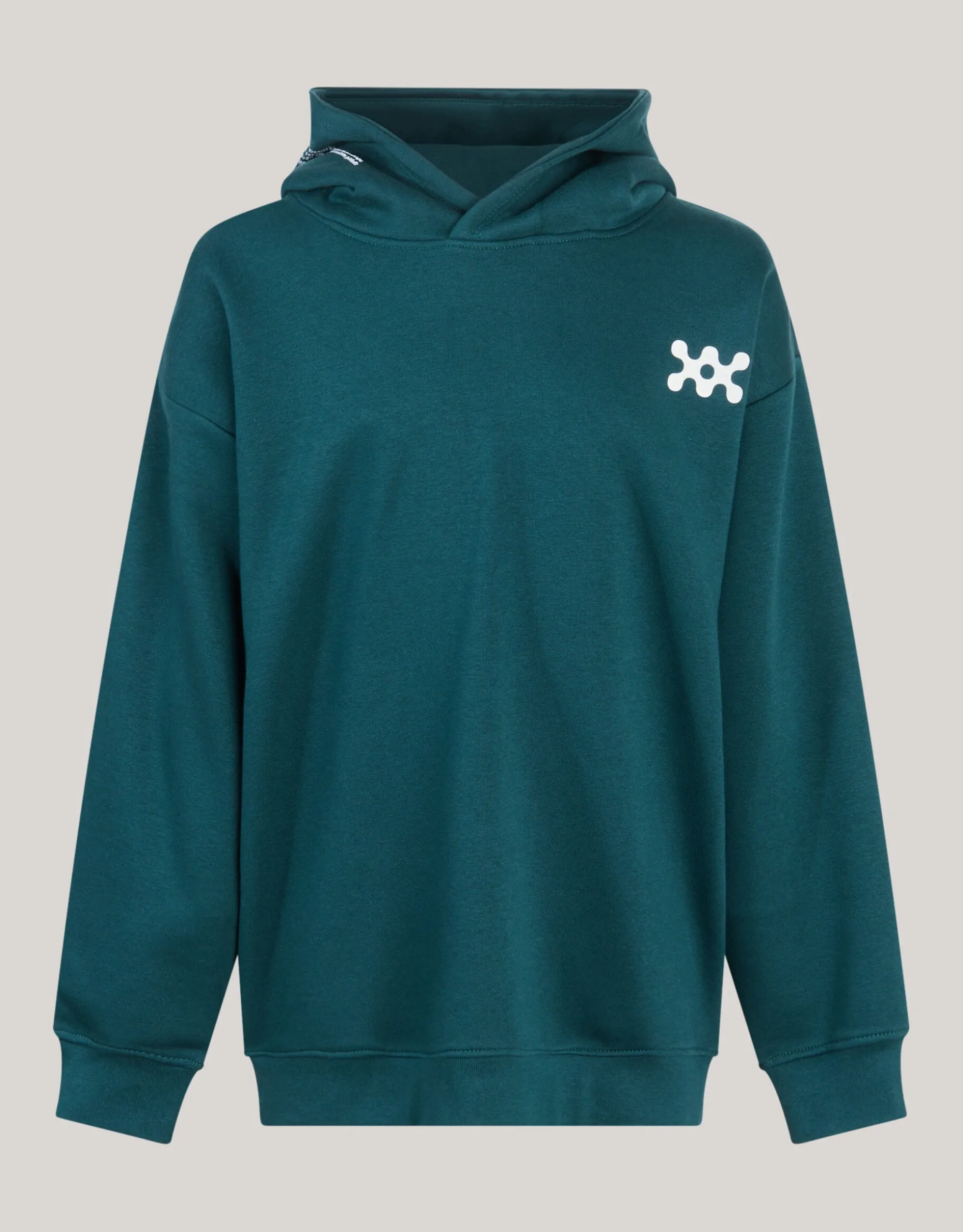 Basis Artwork Hoodie Donkergroen