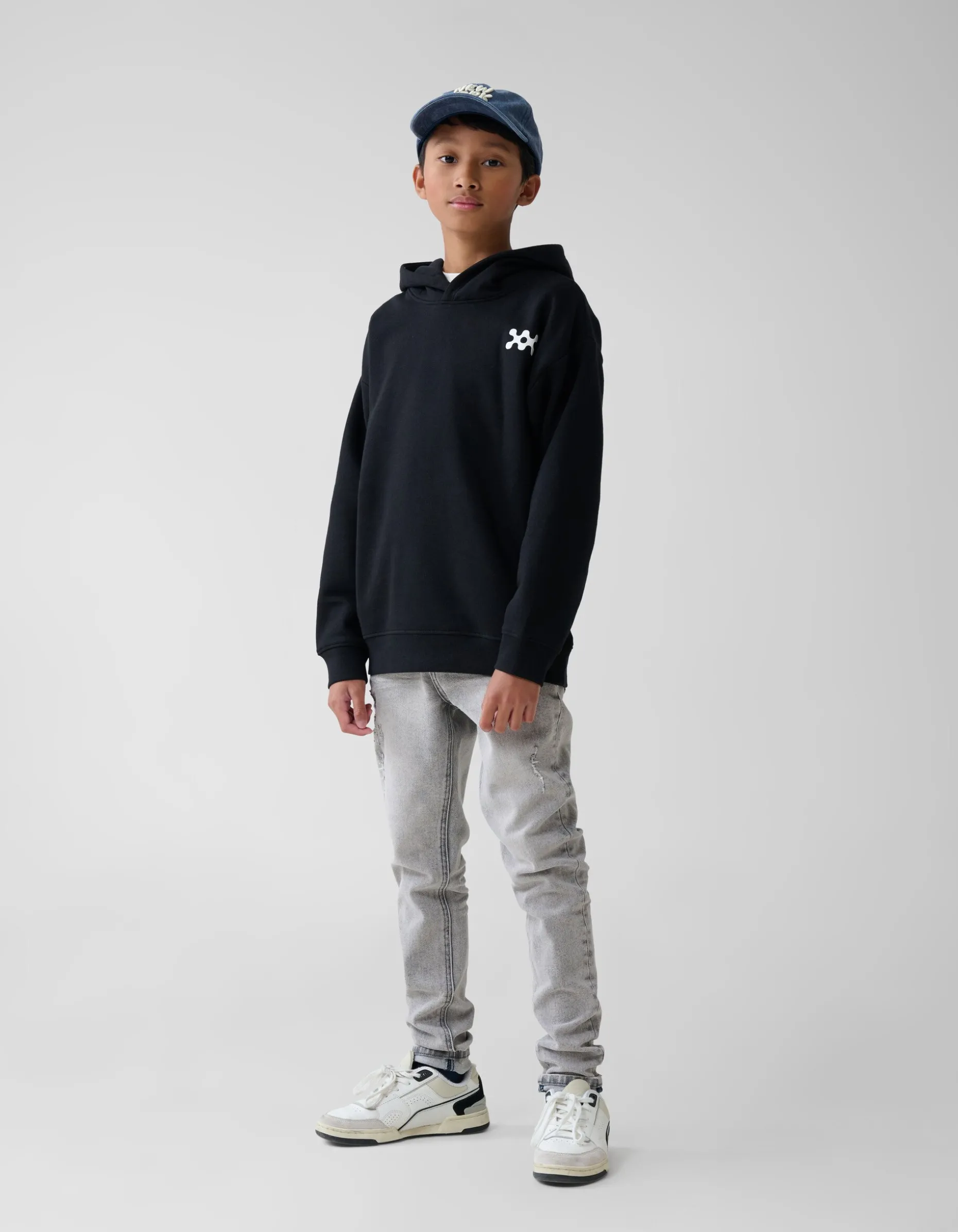 Basis Artwork Hoodie Zwart