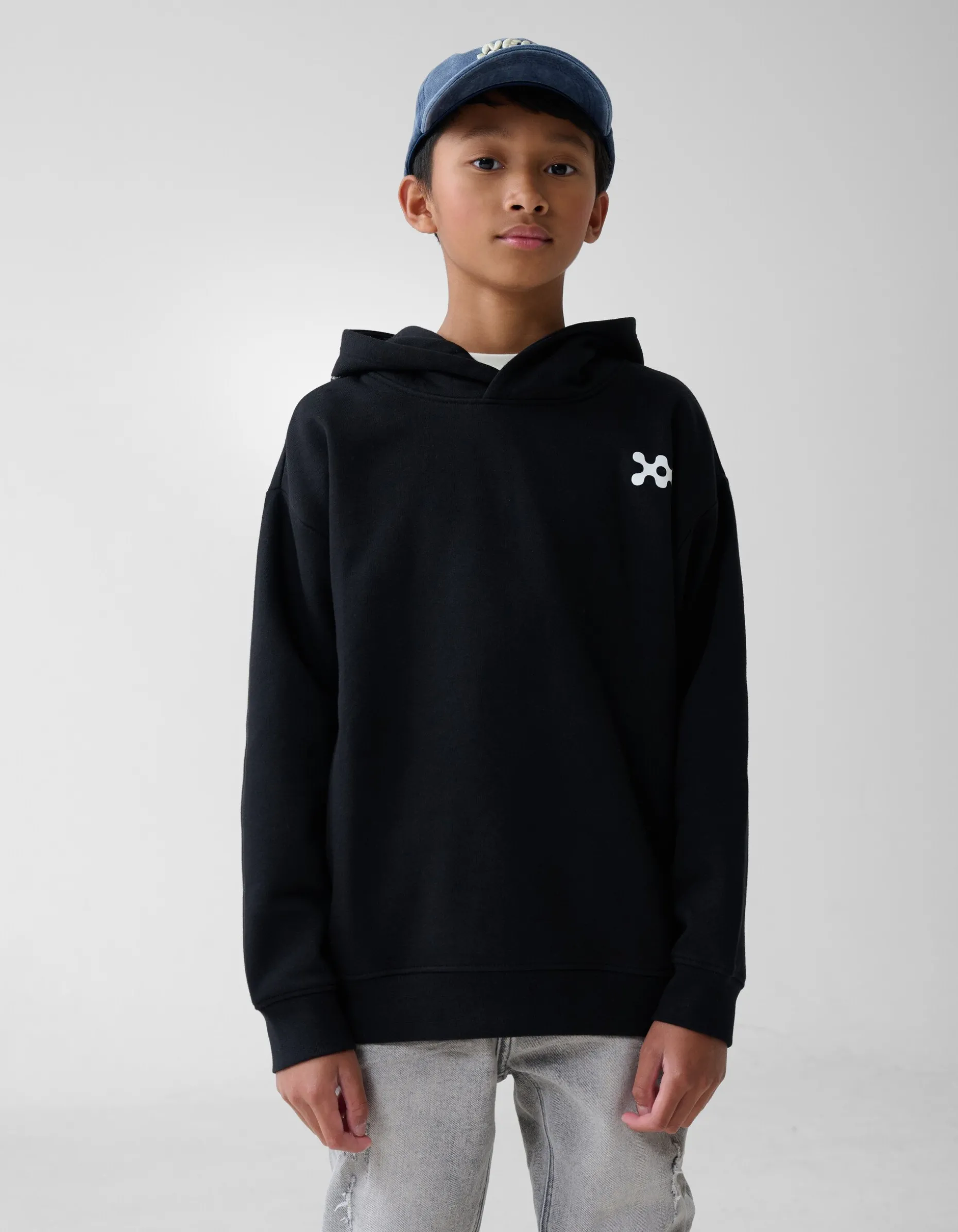 Basis Artwork Hoodie Zwart