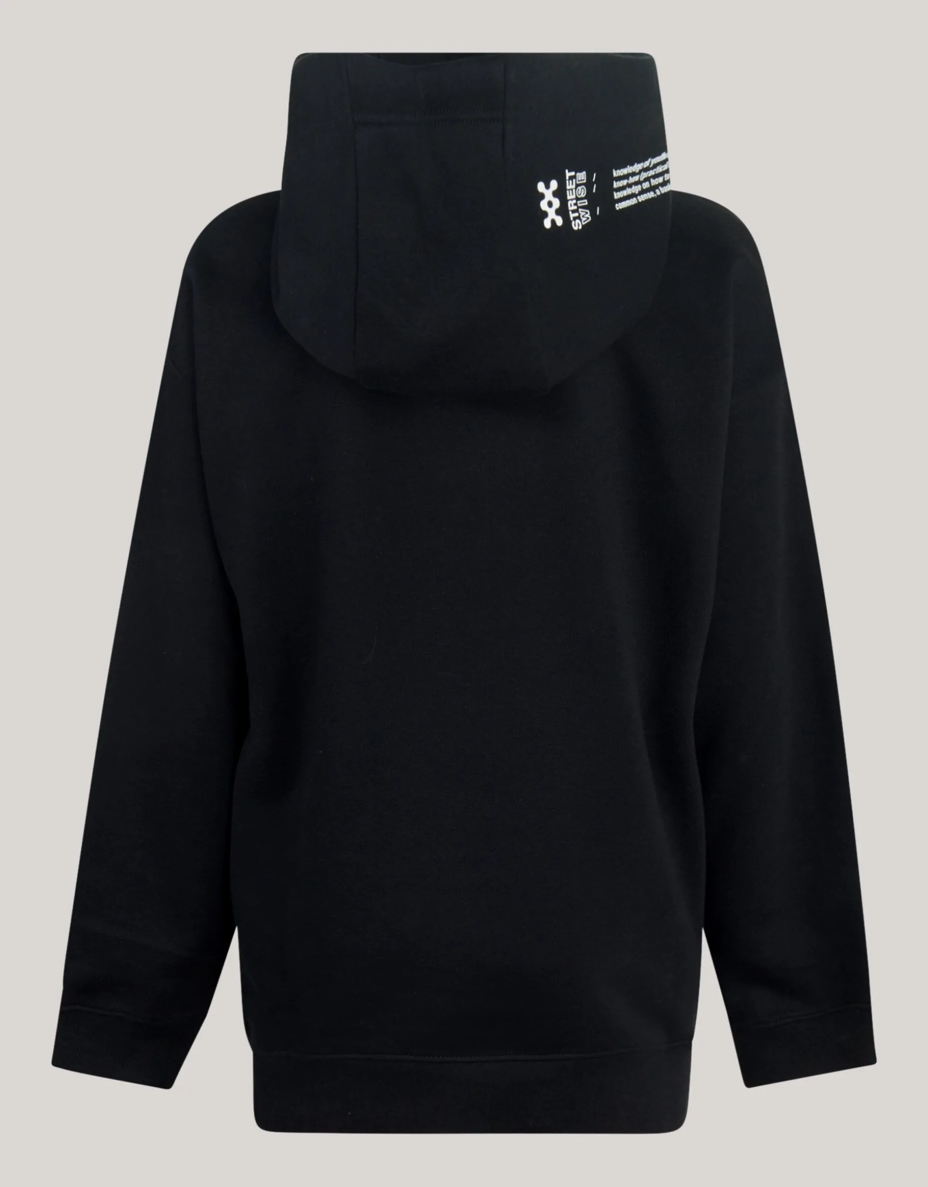 Basis Artwork Hoodie Zwart