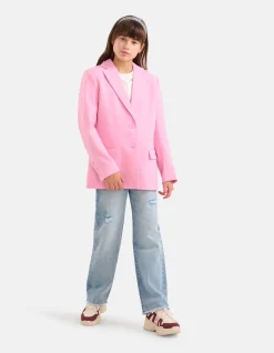 Basis Blazer Lichtroze