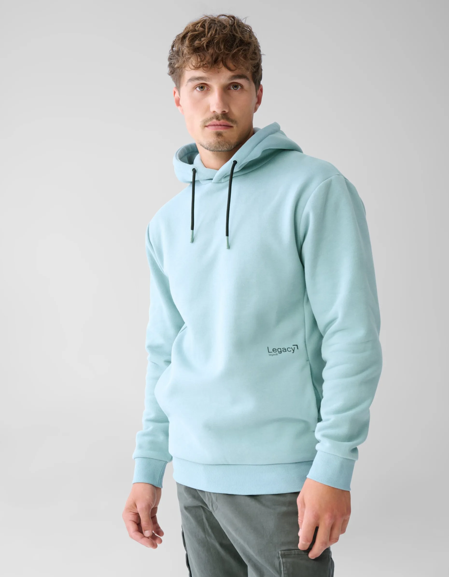 Basis Hoodie Lichtgroen