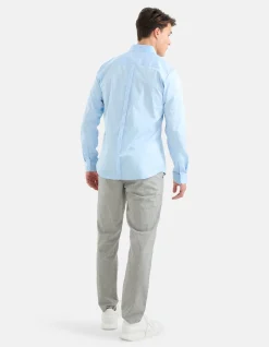 Basis Overhemd Lichtblauw