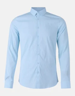 Basis Overhemd Lichtblauw