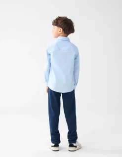 Basis Overhemd Lichtblauw
