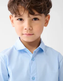 Basis Overhemd Lichtblauw