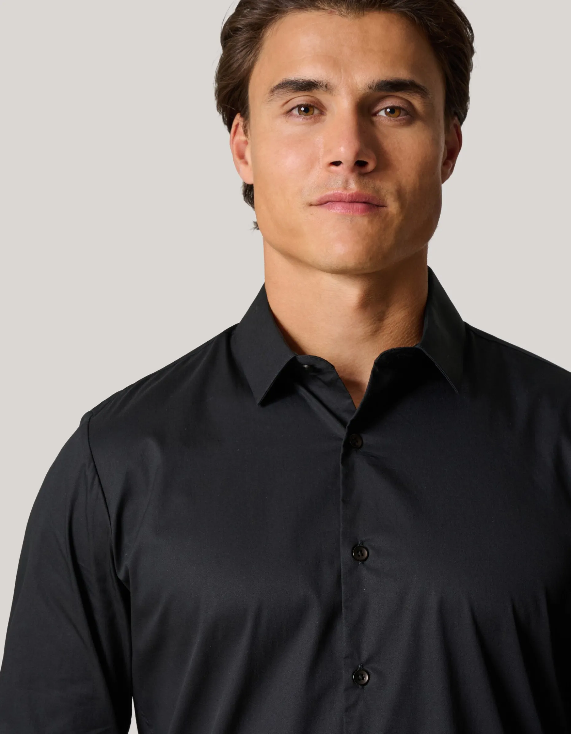 Basis Overhemd Zwart