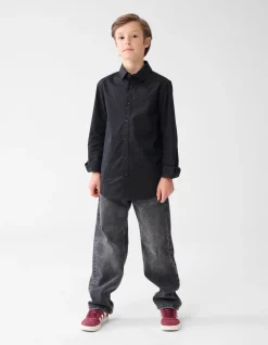 Basis Overhemd Zwart