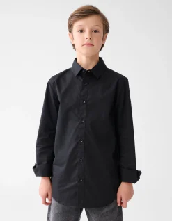 Basis Overhemd Zwart