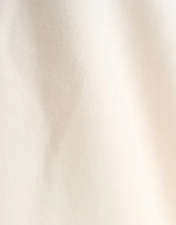 Basis Oversized Top Gebroken Wit