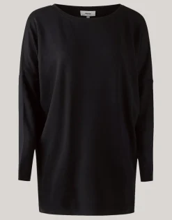 Basis Oversized Top Zwart