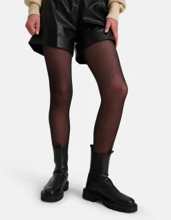 Basis Panty Zwart 40 Denier 2 Pack