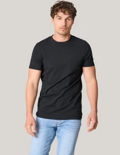 Basis T-shirt Zwart