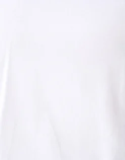 Basis V-hals T-shirt Wit