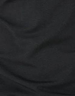 Basis V-hals T-shirt Zwart