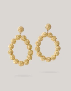 Beaded Oorbellen Goud