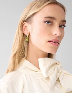 Beaded Oorbellen Groen