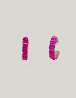 Beaded Oorbellen Paars