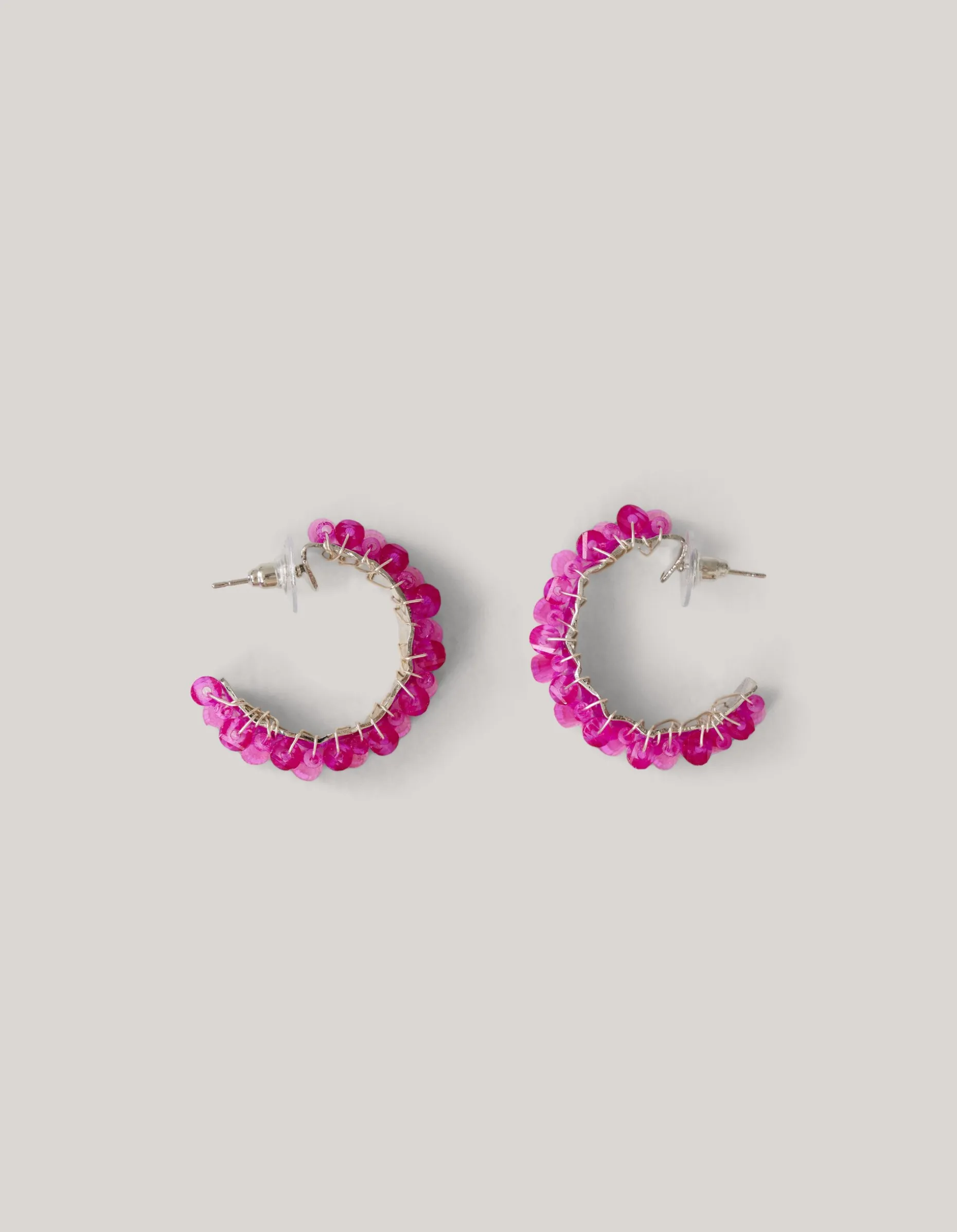 Beaded Oorbellen Paars