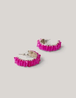 Beaded Oorbellen Paars