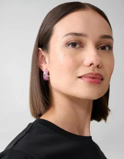 Beaded Oorbellen Zilver