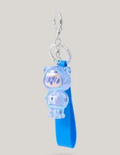Beer Sleutelhanger Blauw