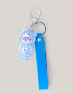 Beer Sleutelhanger Blauw