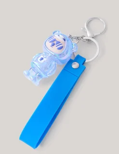 Beer Sleutelhanger Blauw