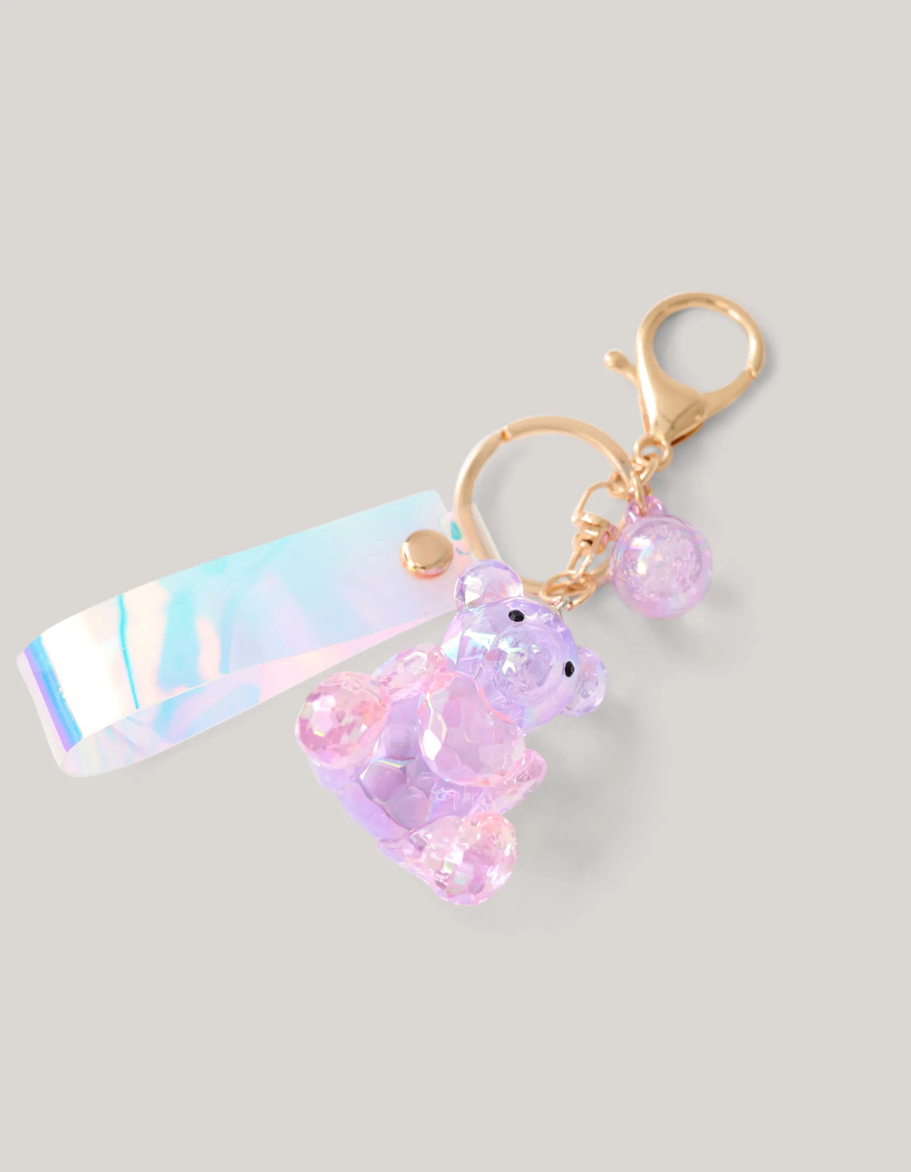 Beer Sleutelhanger Paars