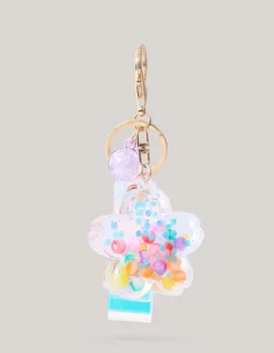 Bloem Sleutelhanger Multicolor