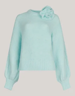 Bloem Trui Lichtblauw