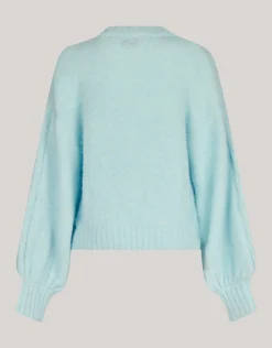 Bloem Trui Lichtblauw