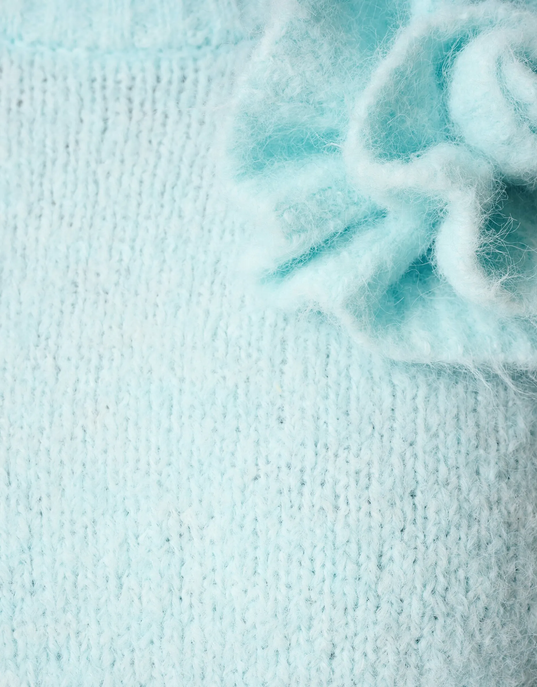 Bloem Trui Lichtblauw