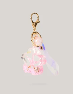 Bloemen Sleutelhanger Roze