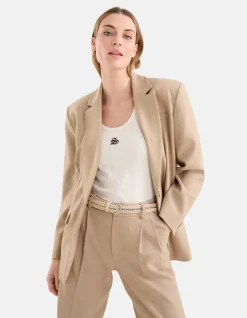 Braided Chain Riem Gebroken Wit