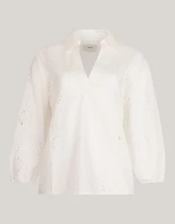 Broderie Blouse Wit