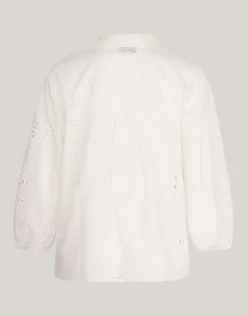 Broderie Blouse Wit