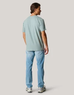 Brushed T-shirt Grijs