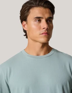 Brushed T-shirt Grijs