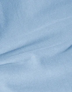 Brushed T-shirt Lichtblauw