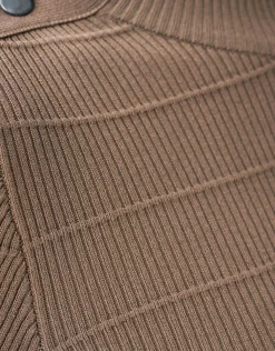 Button Coltrui Donkerbruin