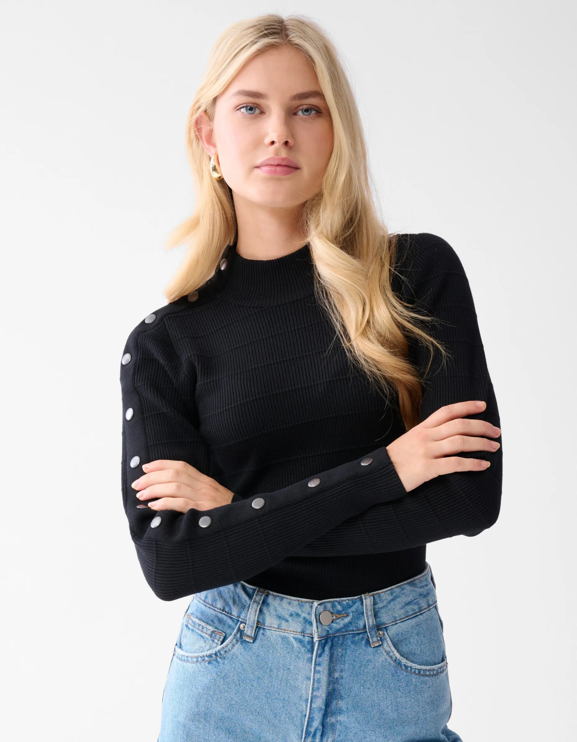 Button Coltrui Zwart