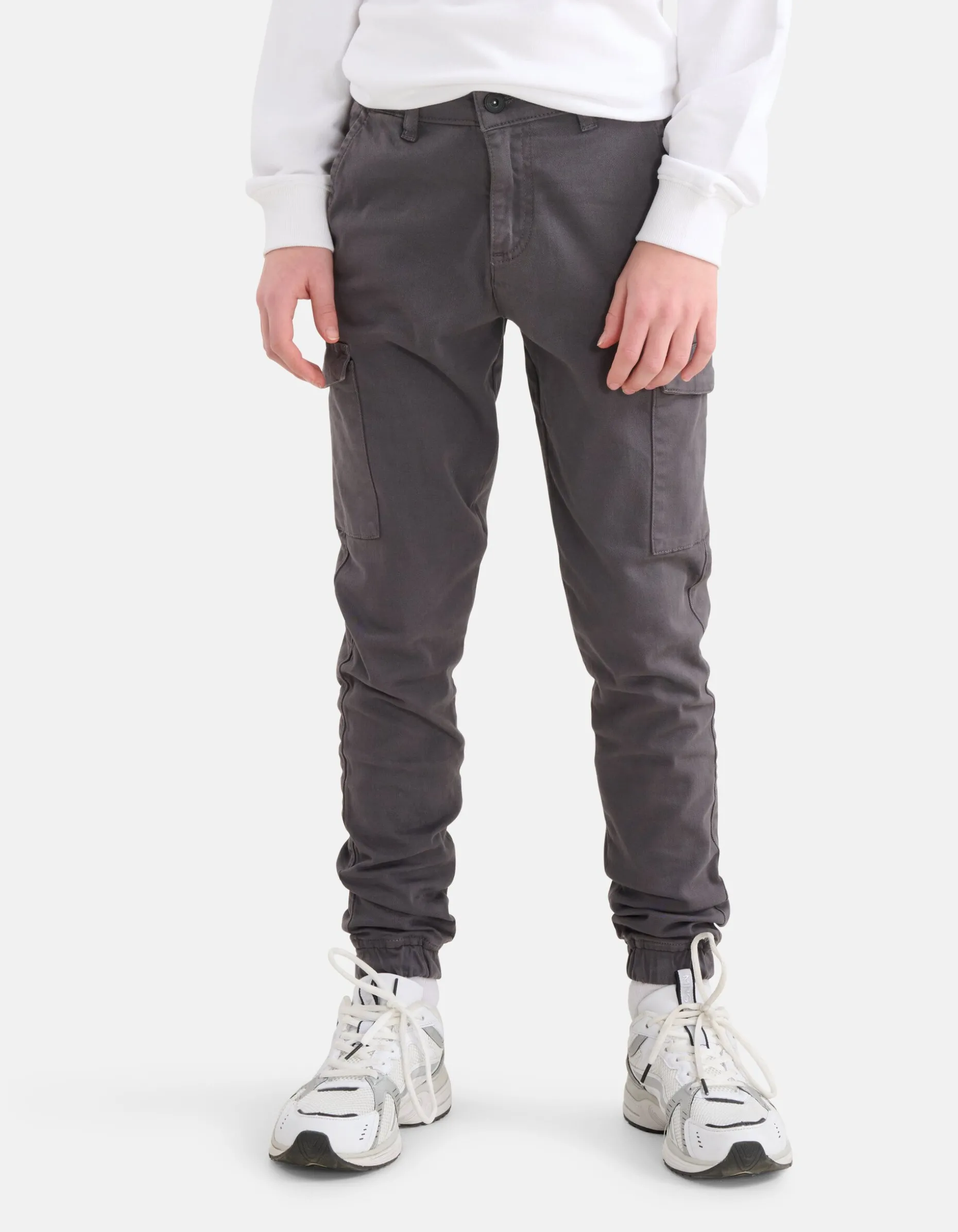 Cargo Broek Donkergrijs