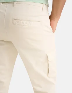 Cargo Broek Gebroken Wit