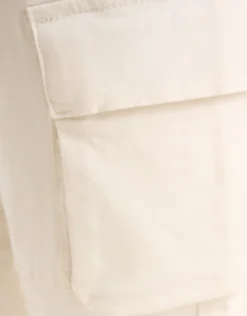 Cargo Broek Gebroken Wit