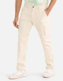 Cargo Broek Gebroken Wit