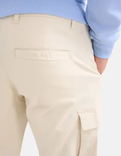 Cargo Broek Gebroken Wit