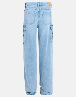 Cargo Denim Jeans Mediumstone